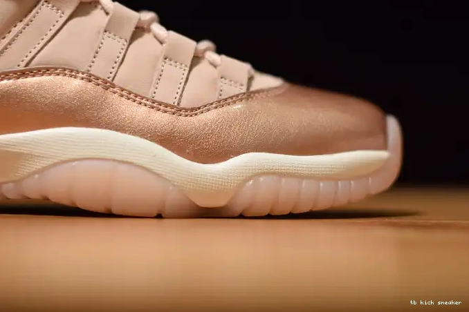 Cheap TBK Jordan GS Low 11 Rose Air Gold AH7860-105 0403
